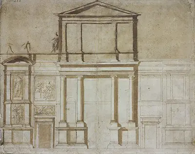 Project for the Facade of San Lorenzo in Florence Michelangelo